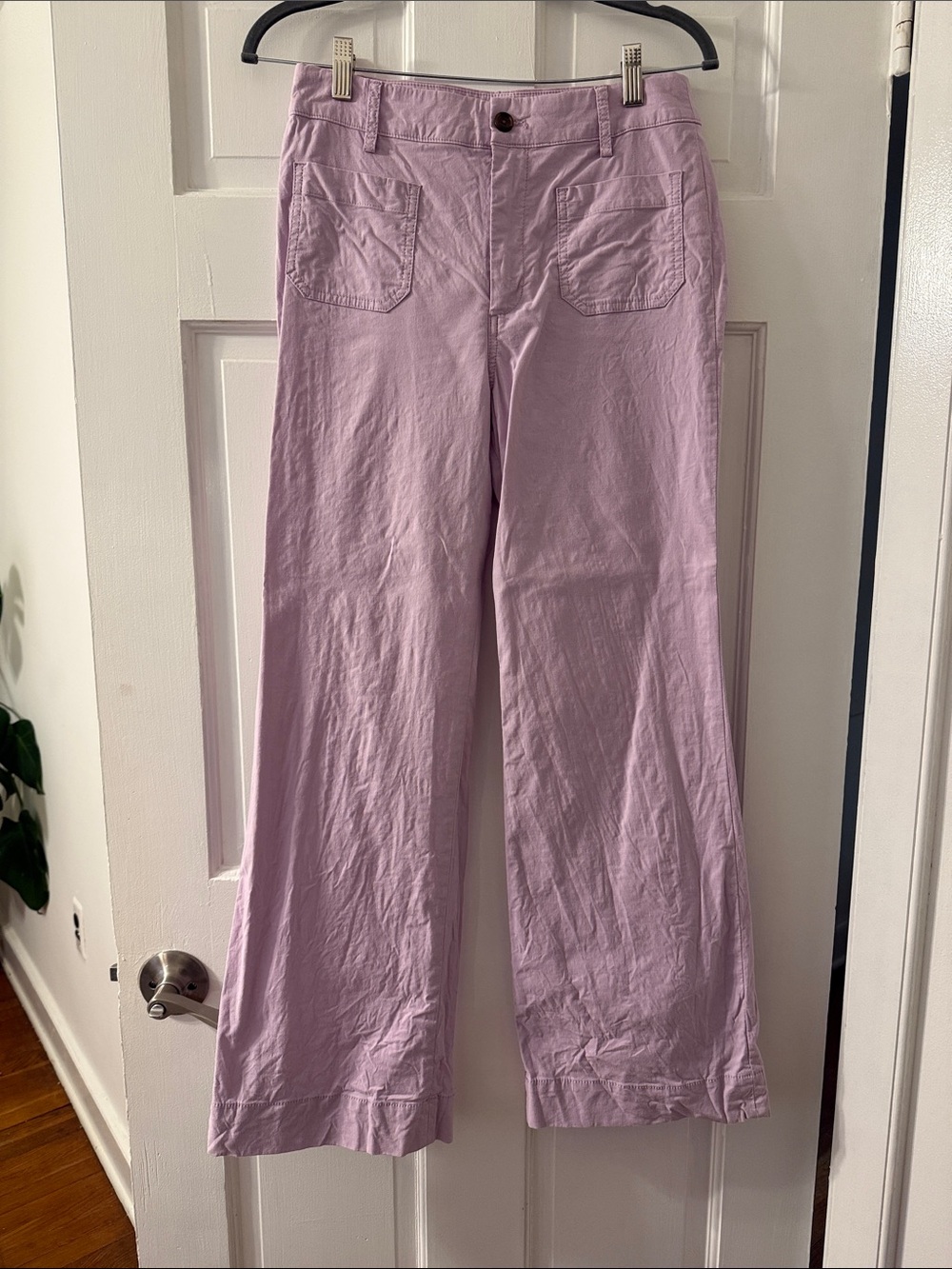JCREW Lilac Wide Leg Pants